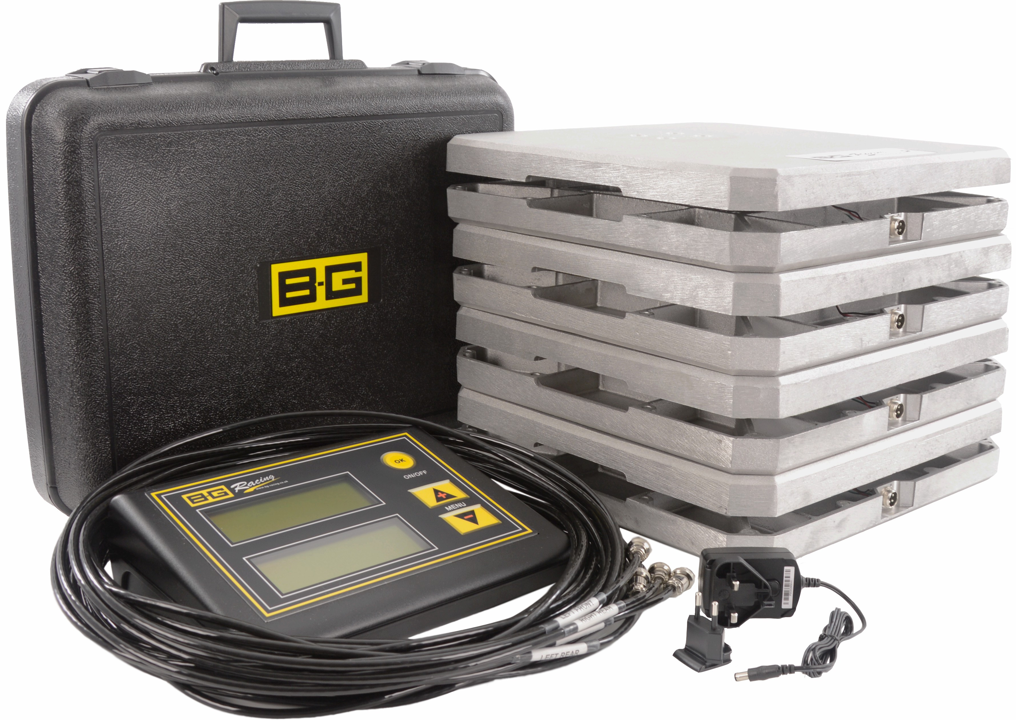 Set Einstellwaage CLUBMAN 3 Zoll dick aus Aluminium 680kg max - BG-R325 - BGR325 - 5060252091978