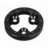 Adapter 3x50,8mm auf 6x70mm und 6x74mm Höhe 12,7mm