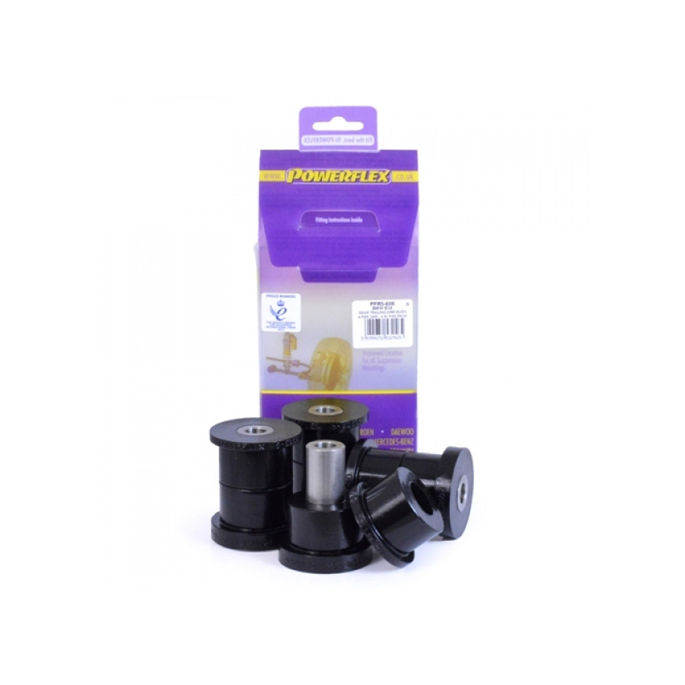 Silent Block Powerflex Hinterradlenker BMW E-34 (4 Stück) - PF-R5-606-4 - PFR5-606 - 5055676532565