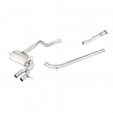 Cat Back 2 uscite Diametro 76mm Inoxcar Renault Megane 4 RS 1.8turbo dopo il 2018