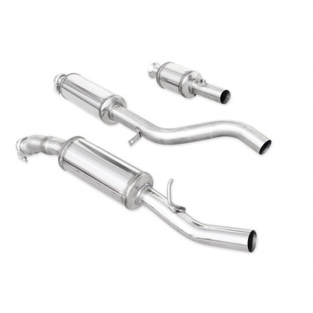 Linie Gruppe N Edelstahl Inoxcar 60mm Renault Clio 3 RS 197 2006-2009