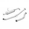 Ligne Groupe A Inox Inoxcar 63.5mm Renault Clio 2 RS Phase 1