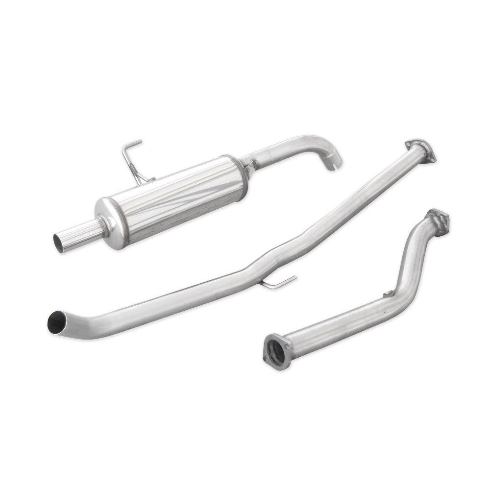 Gruppo A Inox Inoxcar 63.5mm Renault Clio 2 RS Fase 1 - IC-LRE04-01 - LRE.04.01 63.5MM - 3661768467046