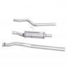 Inoxcar Stainless Steel Group A Pipe Outer Diameter 63mm Citroën Saxo 1.6 8V/16V After 1999