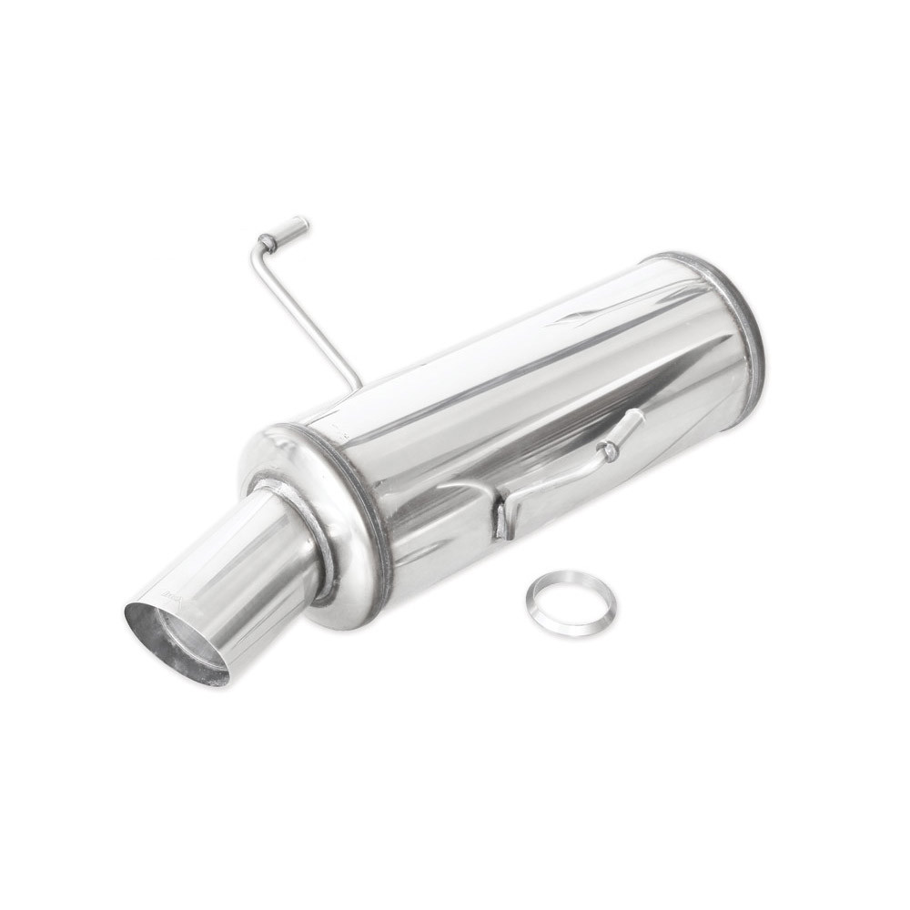 Terminal Echappement Inox Inoxcar Peugeot 406 2.2/3.0 V6 Berline 1x90mm Rally - IC-PE4060590RA - PE406.05.90RA - 3661768279021