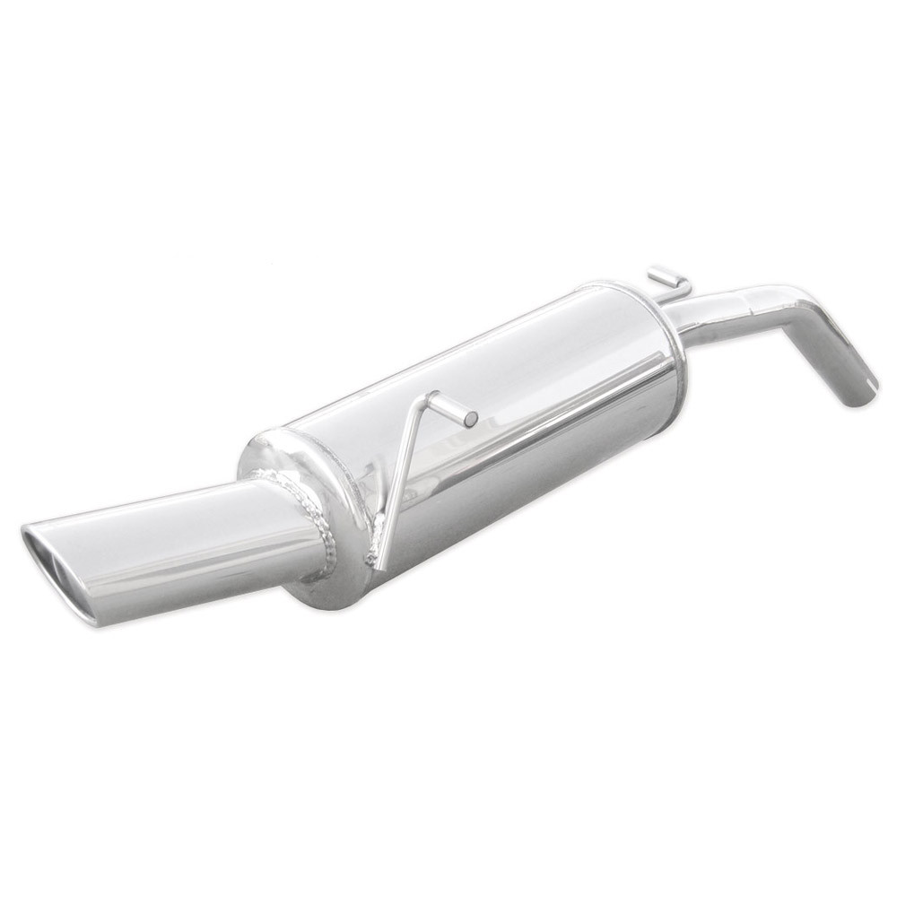 Terminal Echappement Inox Inoxcar Peugeot 207 1.4 16v Après 2006 120x80mm - IC-PE20701120 - PE207.01.120 - 3661768206805
