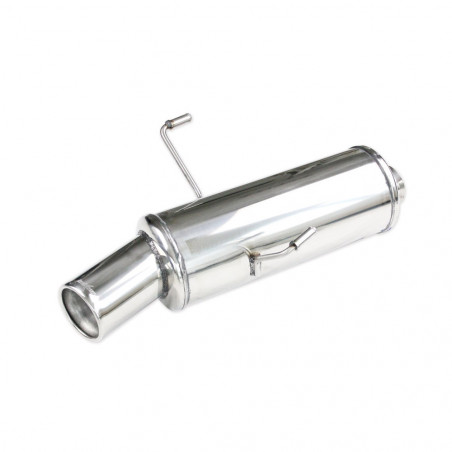 Inoxcar Stainless Rear Exhaust Peugeot 406 2.0 Coupé After 1997 1x102mm