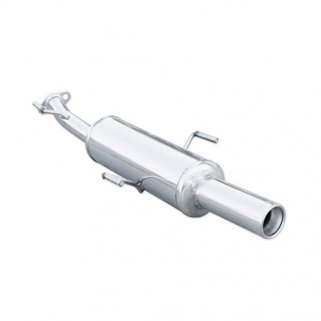 Inoxcar Stainless Rear Exhaust Opel Astra Coupé Bertone 1x80mm