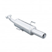 Inoxcar Stainless Rear Exhaust Opel Astra Coupé Bertone 1x80mm