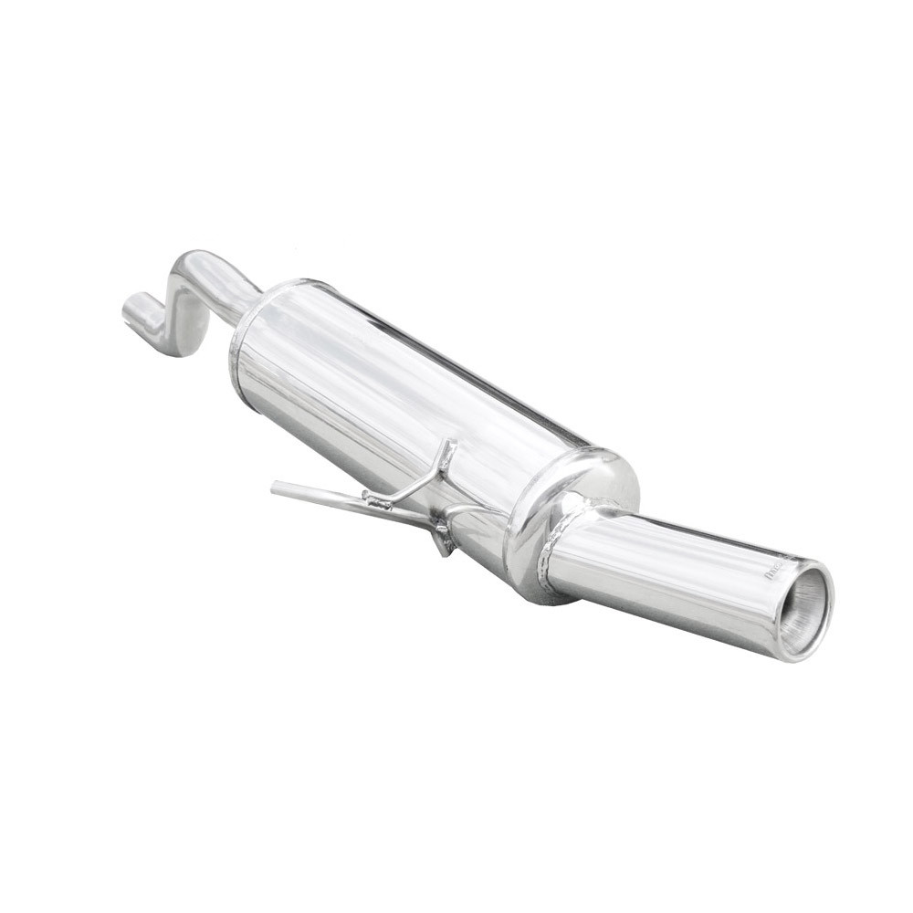 Inoxcar Stainless Rear Exhaust Renault Clio II 1.6 16v 1x80mm - IC-RECL0980 - RECL.09.80 - 3661768207468