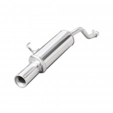 Inoxcar Stainless Rear Exhaust Renault Clio 2 1.2 1x102mm