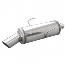 Inoxcar Stainless Rear Exhaust Citroën Saxo 1.1 After 1996 1x90mm Rally