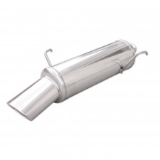 Terminal Echappement Inox Inoxcar Peugeot 206 1.4 Avant 2000 120x80mm