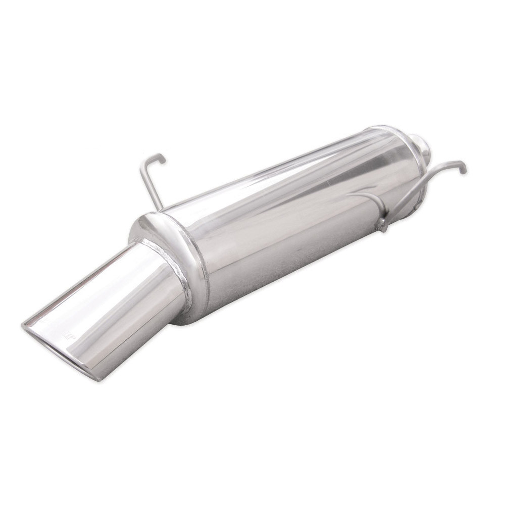 Inoxcar Stainless Rear Exhaust Peugeot 206 1.4 Before 2000 120x80mm - IC-PE20602120 - PE206.02.120 - 3661768274873