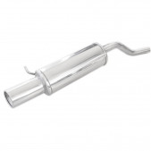 Inoxcar Stainless Rear Exhaust Renault Twingo II 1.2 GT Turbo 1x102mm