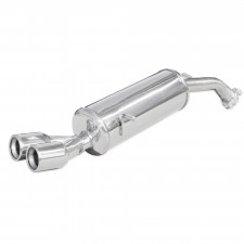 Terminale Scarico Inoxcar Peugeot 208 208CV Dopo il 2015 2x80mm