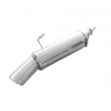 Inoxcar Stainless Rear Exhaust Peugeot 206 2.0 HDi After 2000 120x80mm