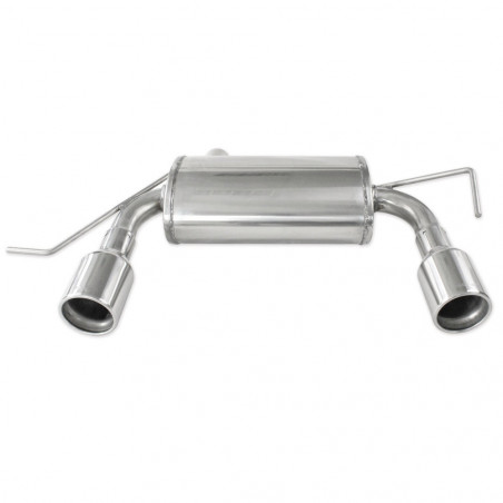 Inoxcar Stainless Rear Exhaust Audi TT 1.8T Quattro 1x102mm