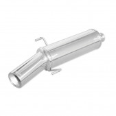 Inoxcar Stainless Rear Exhaust Peugeot 306 2.0 HDi/1.9 TD Phase 2 1x102mm