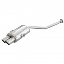 Inoxcar Stainless Steel Rear Exhaust / Muffler BMW 320i E36 2x80mm Racing