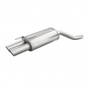 Terminal Echappement Inox Inoxcar BMW 320D E46 2x80mm Racing
