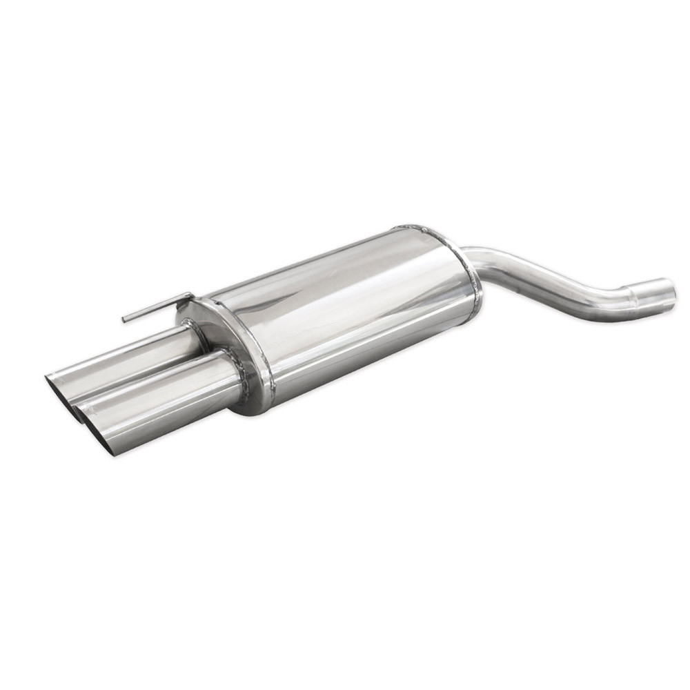 Terminale Scarico Inox Inoxcar BMW 320D E46 2x80mm Racing - IC-OVBM07RA - OVBM.07.RA - 3661768205969