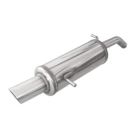 Inoxcar Stainless Steel Rear Exhaust / Muffler Citroën C2 1.6 16v VTR 120x80mm
