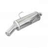 Terminale Scarico Inox Inoxcar Citroën Saxo 1.1 Dopo 1996 1x80mm