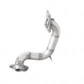 Inoxcar Stainless Steel Catalyst Replacement Pipe 1° Catalyst Renault Clio 4 RS After 2013
