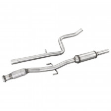 Tubo centrale Para-Fiamma Inoxcar flex Peugeot 208 208CV 1.6 Turbo Dopo il 2015