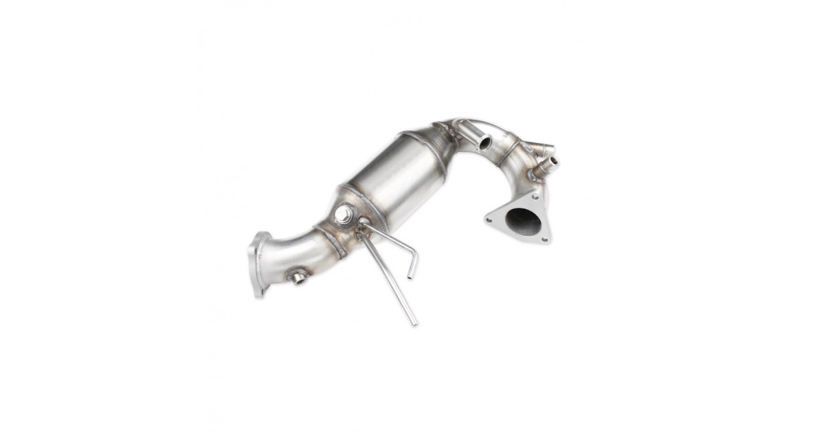 Tubo Sostituzione Catalizzatore 1°catalizzatore con catalizzatore sportivo metallico Inoxcar Porsche Macan