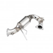 Inoxcar 1° catalyst Cat pipe with metal sport catalyst Porsche Macan