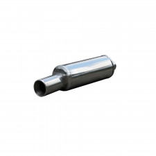 Universal Schalldämpfer Inoxcar Durchmesser 100 / Länge 300 / Durchmesser 60mm