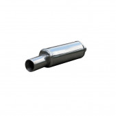 Universal Schalldämpfer Inoxcar Durchmesser 100 / Länge 300 / Durchmesser 60mm