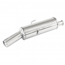 Terminal Echappement Inox Inoxcar Peugeot 205 GTi 1.6 1989-1992 1x80mm
