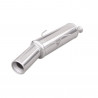 Auspuff Terminal Inox Inoxcar Peugeot 205 GTi 1.6 1989-1992 1x102mm
