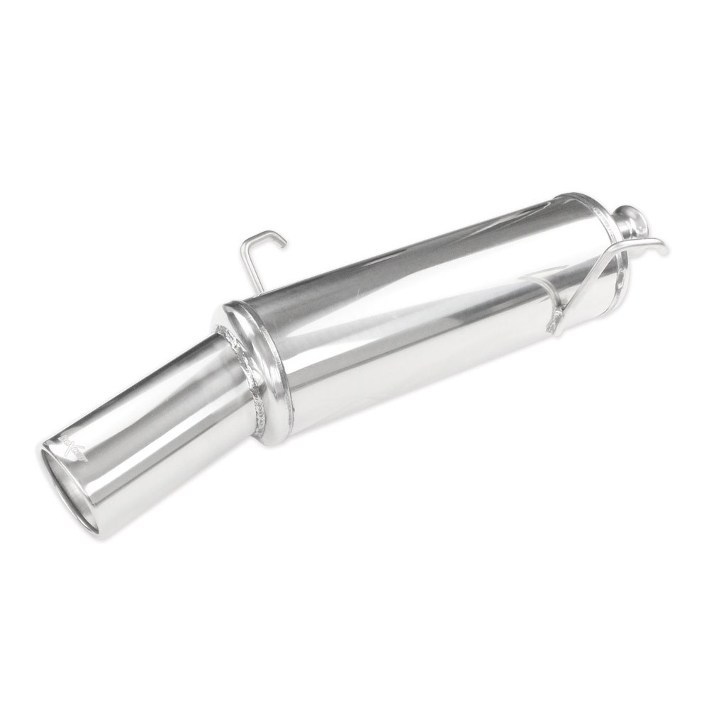Terminale Scarico Inox Inoxcar Peugeot 206 1.6 Prima di 2002 1x102mm - IC-PE20603102 - PE206.03.102 - 3661768206393