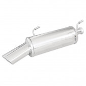 Auspuff Terminal Inox Inoxcar Peugeot 206 1.6 16v nach 2001 120x80mm