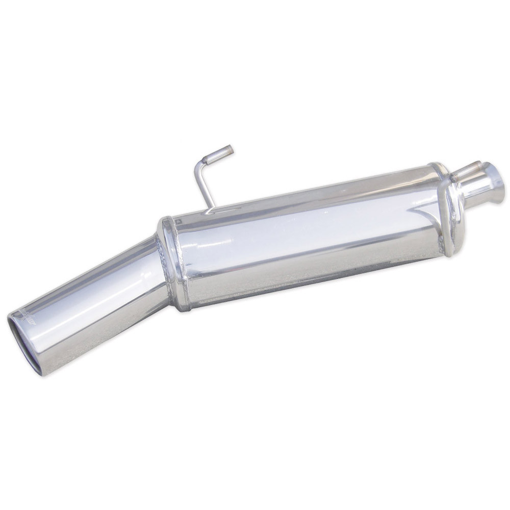 Terminal Echappement Inox Inoxcar Peugeot 206 1.4 HDi 1x102mm - IC-PE20612102 - PE206.12.102 - 3661768206645