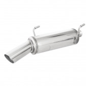 Terminal Auspuff Inox Inoxcar Peugeot 206 2.0 HDi Nach 2000 1x90mm Rally
