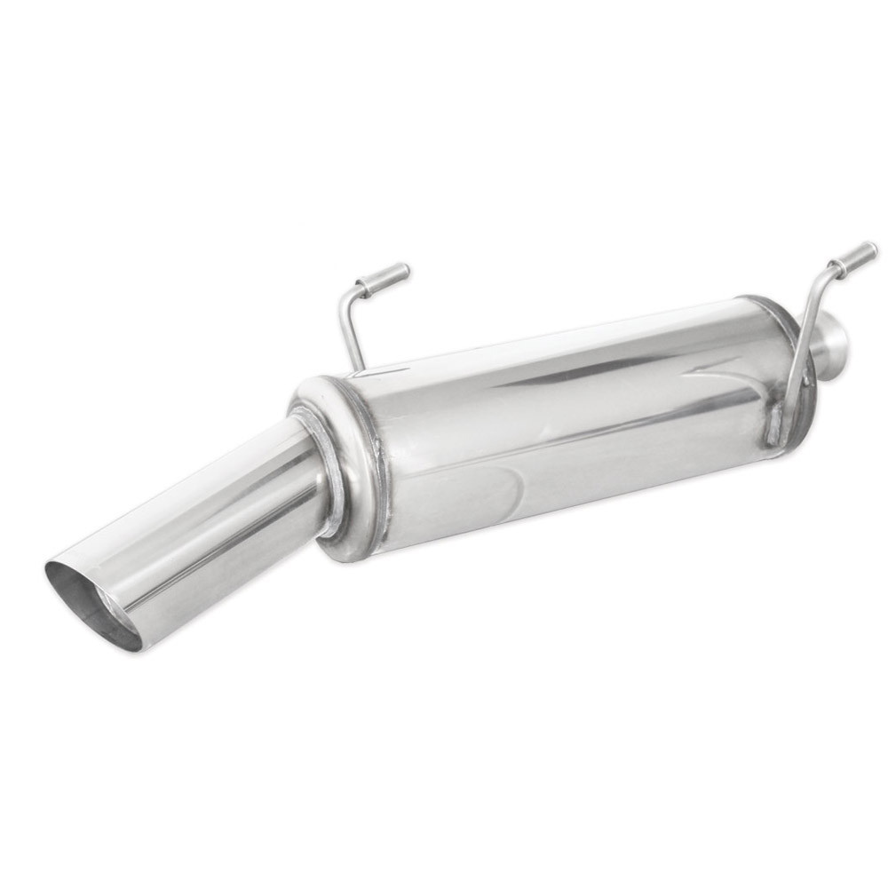 Terminal Echappement Inox Inoxcar Peugeot 206 2.0 HDi Après 2000 1x90mm Rally - IC-PE2061490RA - PE206.14.90RA - 3661768206737