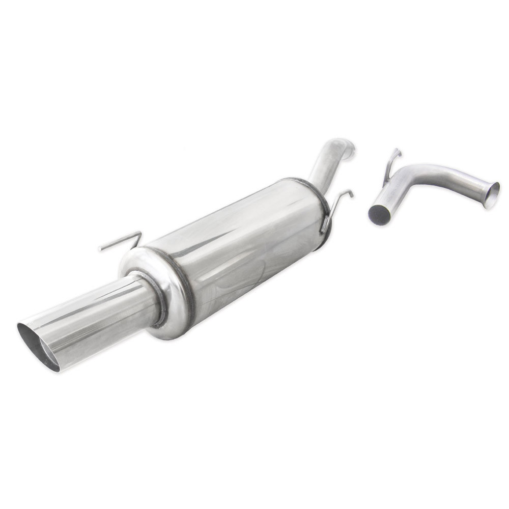 Inoxcar Stainless Rear Exhaust Renault Clio 1 1.4 Before 1998 1x90mm Rally - IC-RECL0290RA - RECL.02.90RA - 3661768207314
