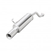 Inoxcar Stainless Rear Exhaust Renault Clio 2 1.6 After 2001 1x102mm