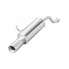 Inoxcar Stainless Rear Exhaust Renault Clio 2 1.6 After 2001 1x102mm