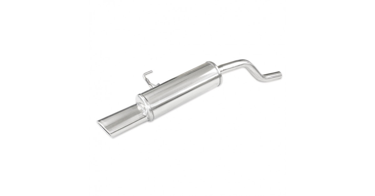 Terminale Scarico Inox Inoxcar Renault Clio 2 1.6 Dopo 2001 120x80mm