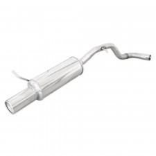 Scarico / Silenziatore Inoxcar Inox Volkswagen Golf 4 1.8 Turbo Dopo 1997 Uscita 1x102mm