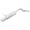 Inoxcar Stainless Steel Rear Exhaust / Muffler Volkswagen Golf 4 1.8 Turbo After 1997 Outlet 1x102mm