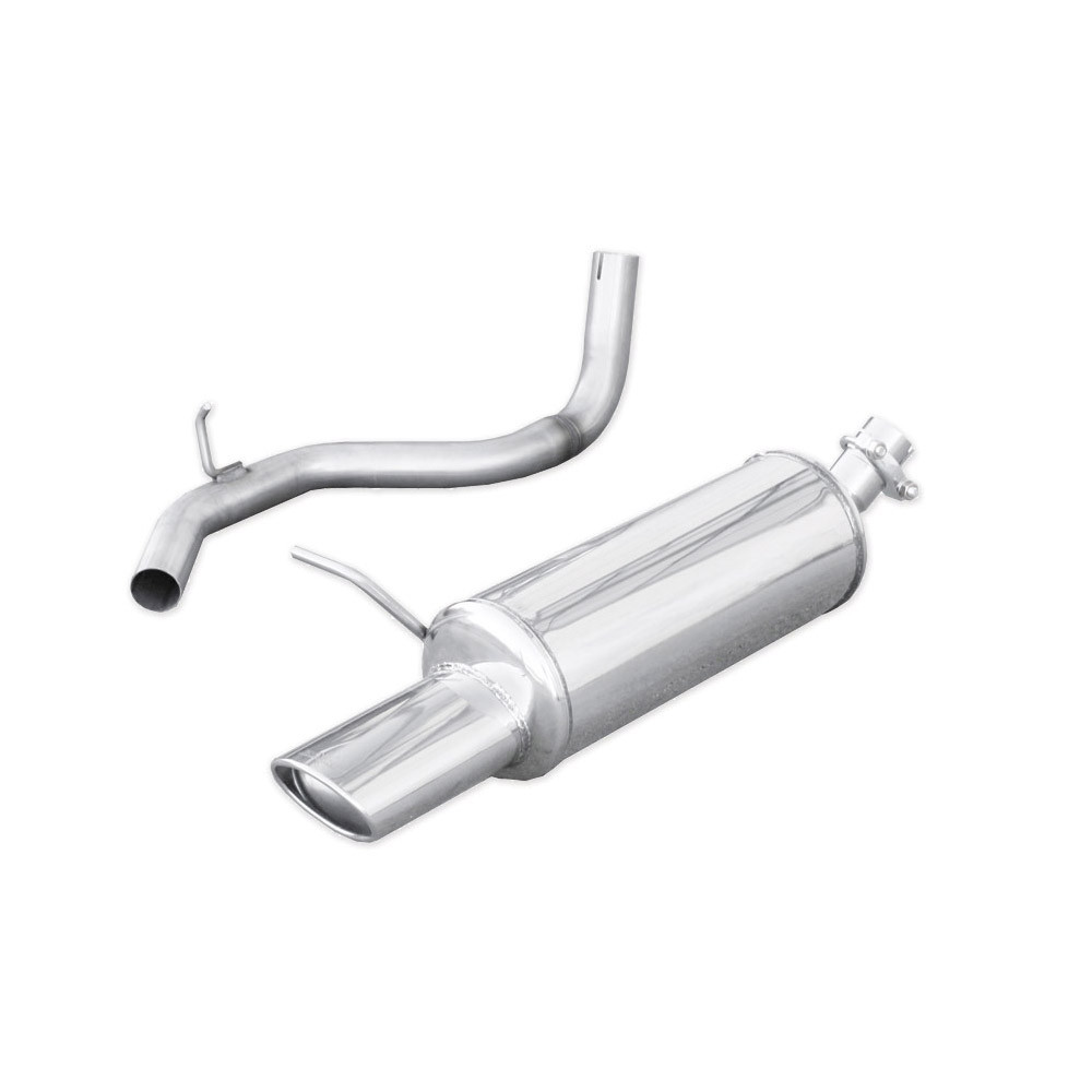 Auspuff Terminal Inox Inoxcar Volkswagen Golf 4 1.8 Turbo Nach 1997 120x80mm - IC-WGO24120 - WGO.24.120 - 3661768208625