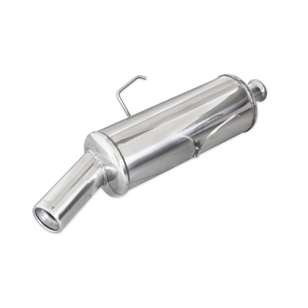 Inoxcar Stainless Rear Exhaust Citroën Saxo 1.6 8v After 1999 1x80mm - IC-CISAX0480 - CISAX.04.80 - 3661768205129