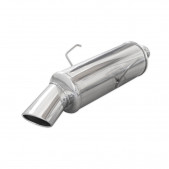 Terminale Scarico Inox Inoxcar Citroën Saxo 1.6 16v Dopo 1999 120X80mm
